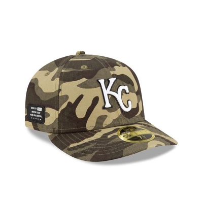 Sapca New Era Kansas City Royals MLB Armed Forces Weekend Low Profile 59FIFTY Fitted - Verzi